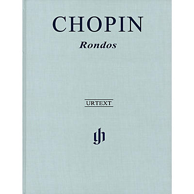 G. Henle Verlag Rondos Henle Music Folios Series Hardcover Composed by Frédéric Chopin Edited by Norbert Müllemann