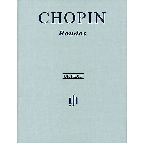 G. Henle Verlag Rondos Henle Music Folios Series Hardcover Composed by Frédéric Chopin Edited by Norbert Müllemann