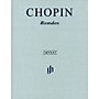 G. Henle Verlag Rondos Henle Music Folios Series Hardcover Composed by Frédéric Chopin Edited by Norbert Müllemann