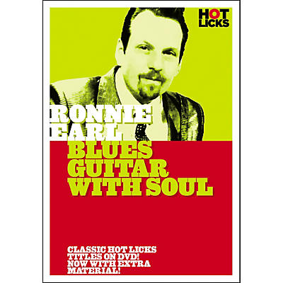 Hot Licks Ronnie Earl: Blues Guitar with Soul DVD
