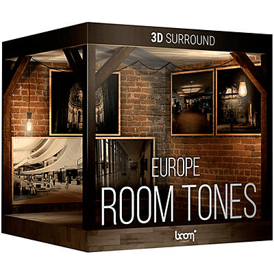 BOOM Library Room Tones Europe 3D Surround (Download)
