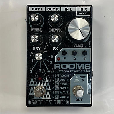 Death By Audio Rooms Stereo Reverb Effect Pedal