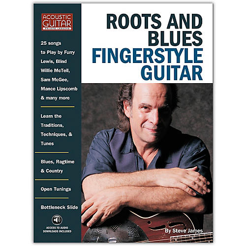 Roots and Blues Fingerstyle Guitar (Book/Online Audio)