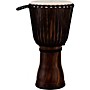 Pearl Rope Tuned Djembe With Seamless Synthetic Shell 14 in. Artisan Straight Grain Limba