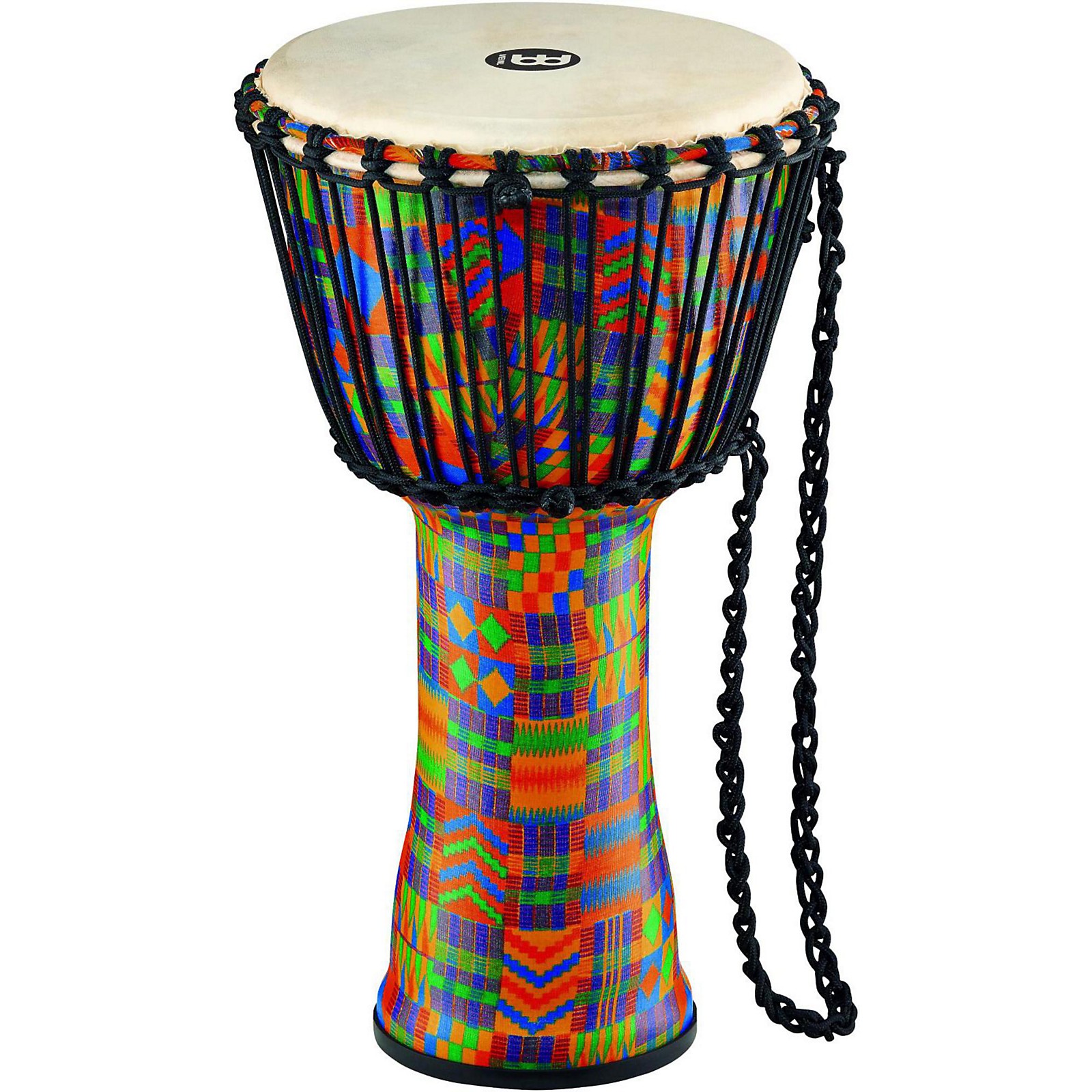 Meinl Rope Tuned Djembe with Synthetic Shell and Goat Skin Head 10 in