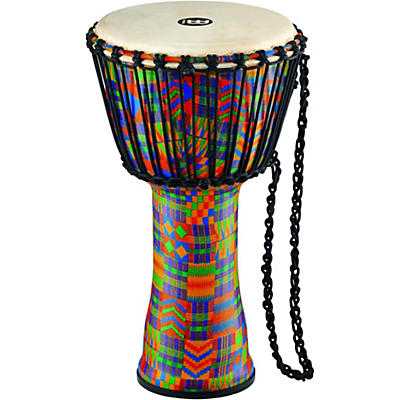 Meinl Rope Tuned Djembe with Synthetic Shell and Goat Skin Head
