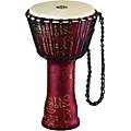 MEINL Rope Tuned Djembe with Synthetic Shell and Goat Skin Head 12 in. Pharaoh's Script10 in. Pharaoh's Script