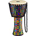 MEINL Rope Tuned Djembe with Synthetic Shell and Goat Skin Head 8 in. Kenyan Quilt12 in. Kenyan Quilt