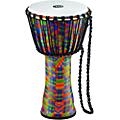 MEINL Rope-Tuned Djembe with Synthetic Shell and Head 8 in. Kenyan Quilt10 in. Kenyan Quilt