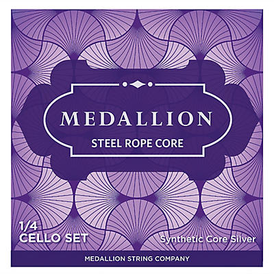 Medallion Strings Ropecore Steel Cello String Set