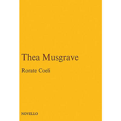 Novello Rorate Coeli (Vocal Score) Vocal Score Composed by John Joubert