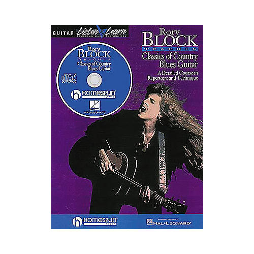 Rory Block Teaches Classics of Country Blues Guitar (Book/CD)