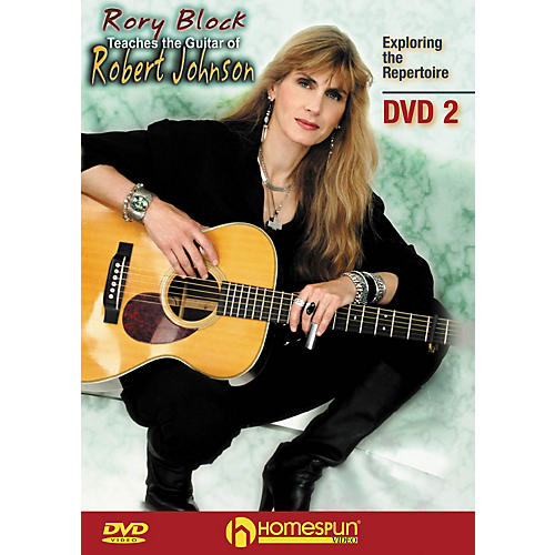 Rory Block Teaches the Guitar of Robert Johnson Instructional/Guitar/DVD Series DVD Written by Rory Block