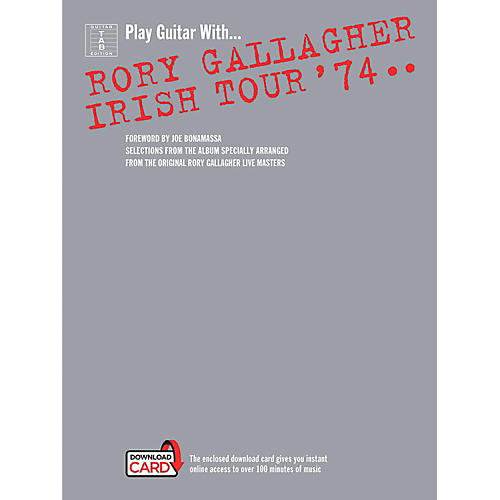Music Sales Rory Gallagher - Irish Tour '74 Book/Online Audio