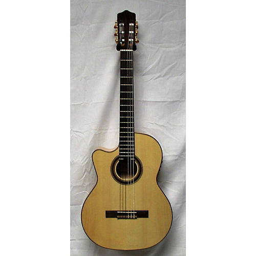 Kremona Rosa Luna Flamenco Left Handed Nylon String Acoustic Guitar Natural