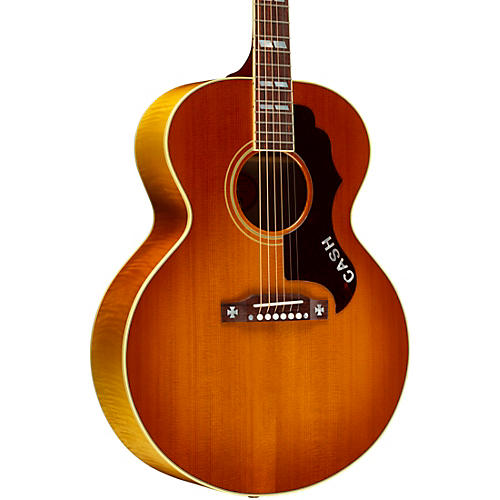 Gibson Rosanne Cash J-185 Signature Limited-Edition Acoustic-Electric Guitar Heritage Cherry Sunburst