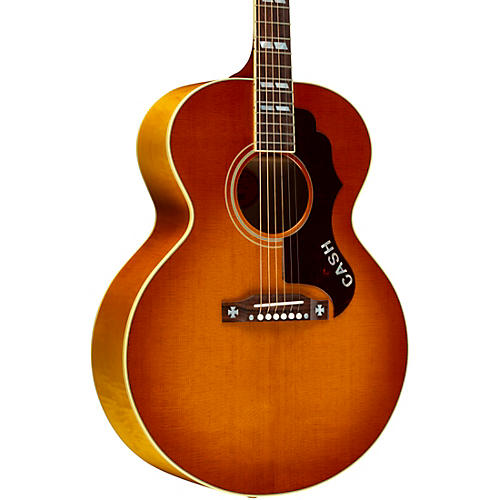 Gibson Rosanne Cash J-185 Signature Limited-Edition Acoustic-Electric Guitar Heritage Cherry Sunburst