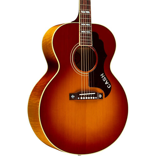 Gibson Rosanne Cash J-185 Signature Limited-Edition Acoustic-Electric Guitar Heritage Cherry Sunburst