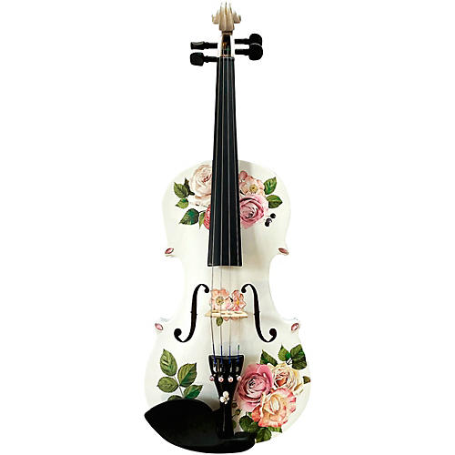 Rozanna's Violins Rose Delight Violin Outfit With Carbon Fiber Bow Condition 1 - Mint 4/4