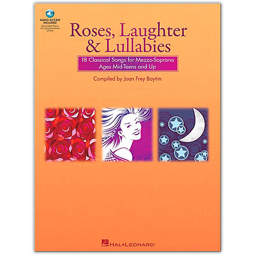 Roses, Laughter And Lullabies for Mezzo-Soprano Book/Online Audio