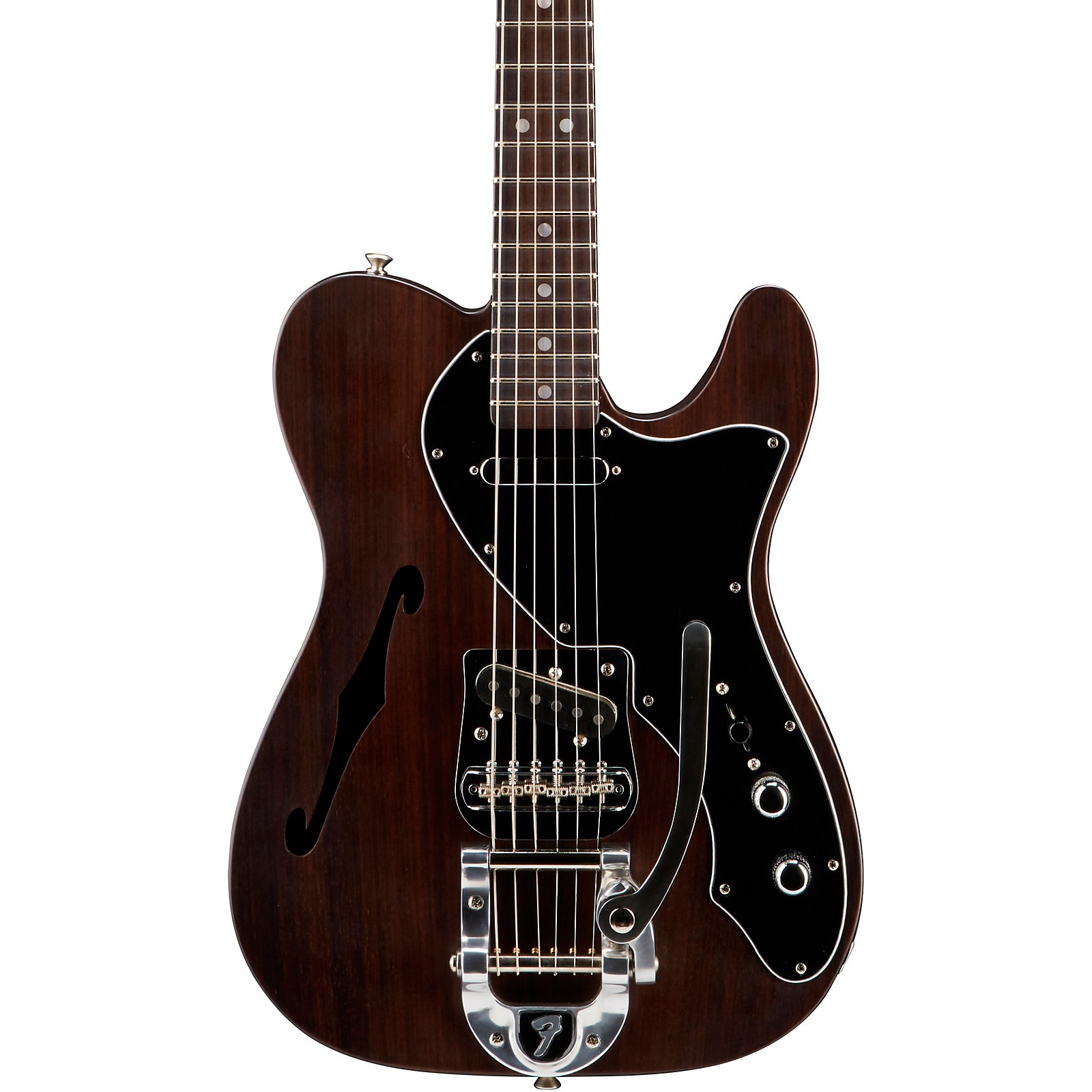 Fender Custom Shop Rosewood Telecaster Thinline Bigsby Electric Guitar Master Built By Greg 4657