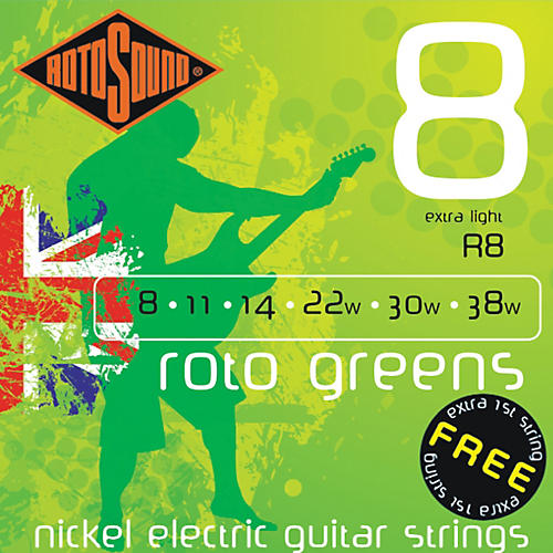 Roto Greens Electric Guitar Strings