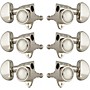 Grover Roto-Grip Locking Rotomatics 502 Series Standard Button Tuning Machines - Nickel