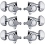 Grover Roto-Grip Locking Rotomatics 502 Series Standard Button Tuning Machines Chrome