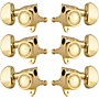 Grover Roto-Grip Locking Rotomatics 502 Series Standard Button Tuning Machines Gold