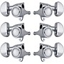 Open-Box Grover Roto-Grip Locking Rotomatics 502 Series Standard Button Tuning Machines - Condition 1 - Mint Chrome