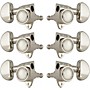 Grover Roto-Grip Locking Rotomatics 502 Series Standard Button Tuning Machines Nickel