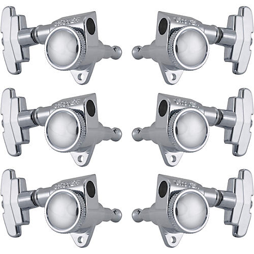 Grover Roto-Grip Locking Super Rotomatics 509 Series Tuning Machines Chrome