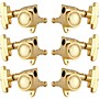 Grover Roto-Grip Locking Super Rotomatics 509 Series Tuning Machines Gold