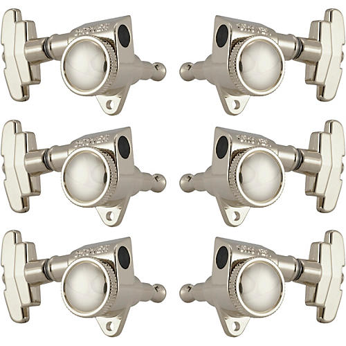 Grover Roto-Grip Locking Super Rotomatics 509 Series Tuning Machines Nickel