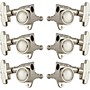 Grover Roto-Grip Locking Super Rotomatics 509 Series Tuning Machines Nickel