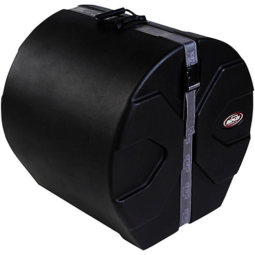 SKB Roto-Molded Marching Bass Drum Case Condition 1 - Mint 18 in. Black