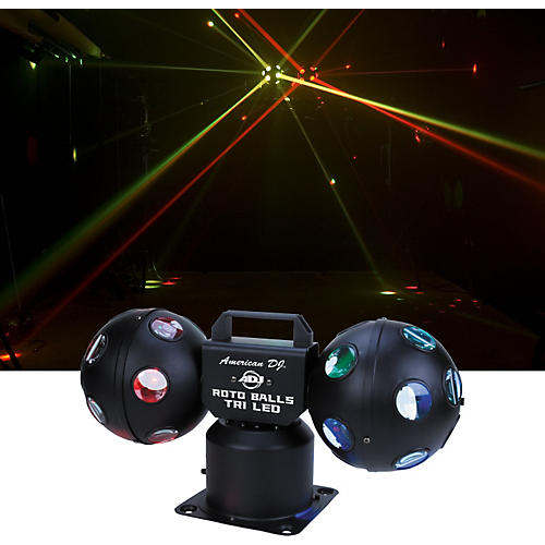 American DJ Rotoballs Tri LED Light Effect