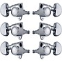 Grover Rotomatics With 18:1 Gear Ratio 102-18 Series Standard Button Tuning Machines Chrome