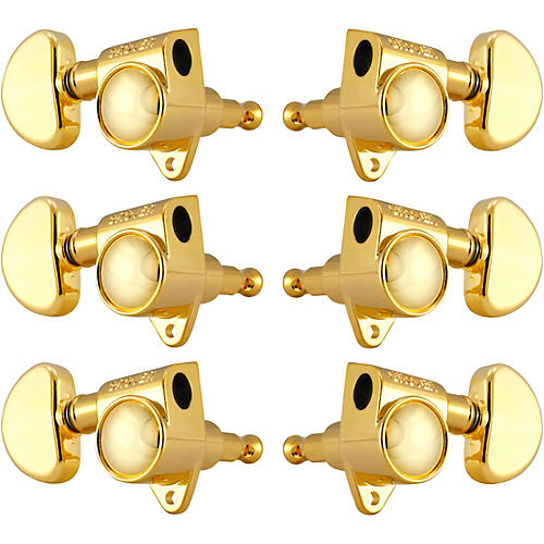 Grover Rotomatics With 18:1 Gear Ratio 102-18 Series Standard Button Tuning Machines Gold