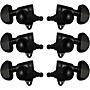 Open-Box Grover Rotomatics With 18:1 Gear Ratio 102-18 Series Standard Button Tuning Machines Condition 1 - Mint Black Chrome
