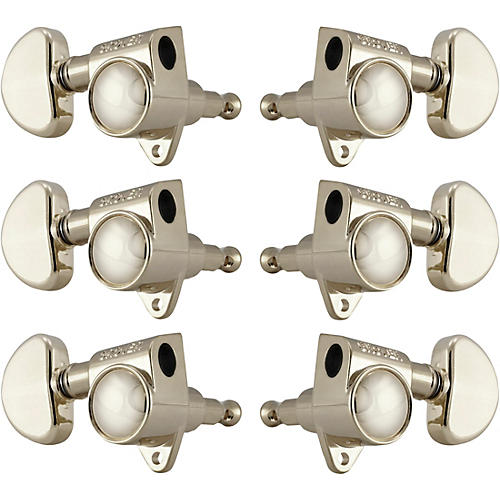 GROVER Rotomatics With 18:1 Gear Ratio 102-18 Series Standard Button Tuning Machines Nickel