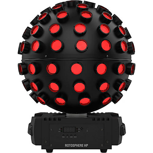 Chauvet Rotosphere HP High Powered 8 Color Mirror Ball Effect Black