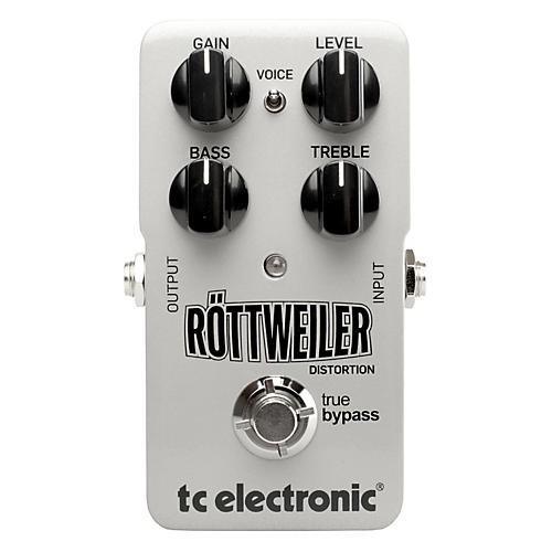 TC Electronic Rottweiler Distortion Guitar Effects Pedal 