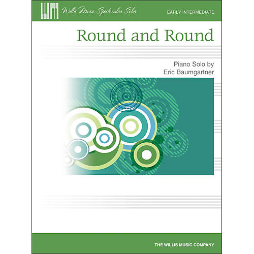 Round And Round - Early Intermediate Piano Solo Sheet