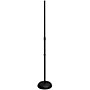 On-Stage Stands Round Base Mic Stand Black
