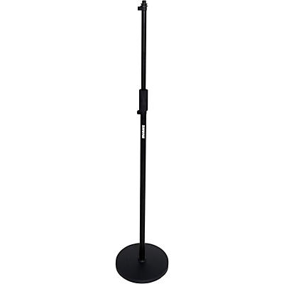 Shure Round Base Mic Stand With Standard Height-Adjustable Twist Clutch - 10" Base