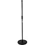 Shure Round Base Mic Stand with Standard Height Adjustable Twist Clutch - 12