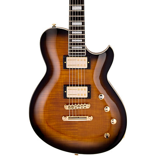 Reverend Roundhouse RA FM Solidbody Electric Guitar Coffee Burst