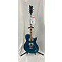 Used Reverend Roundhouse Solid Body Electric Guitar Blue
