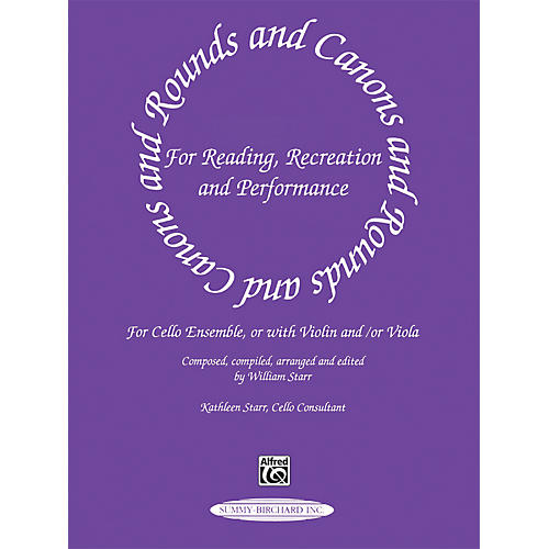 Alfred Rounds and Canons for Reading Cello Ensemble